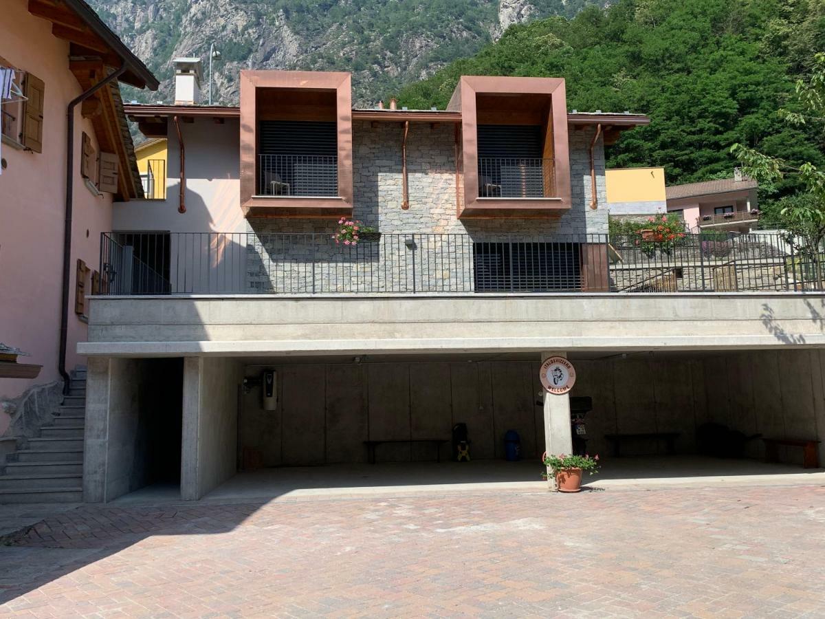 Italo-Svizzero Hotel Chiavenna Bagian luar foto